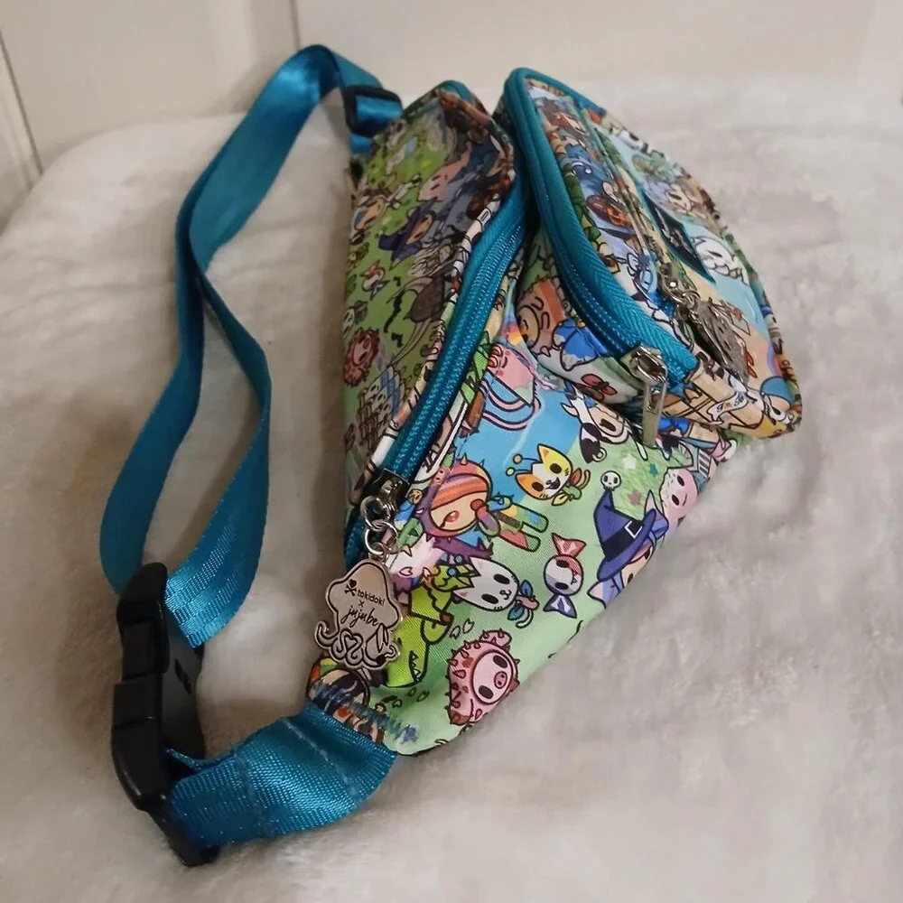 JuJuBe x tokidoki Fantasy Paradise Hipster, Hippie fanny pack, bum bag - Picture 3 of 8